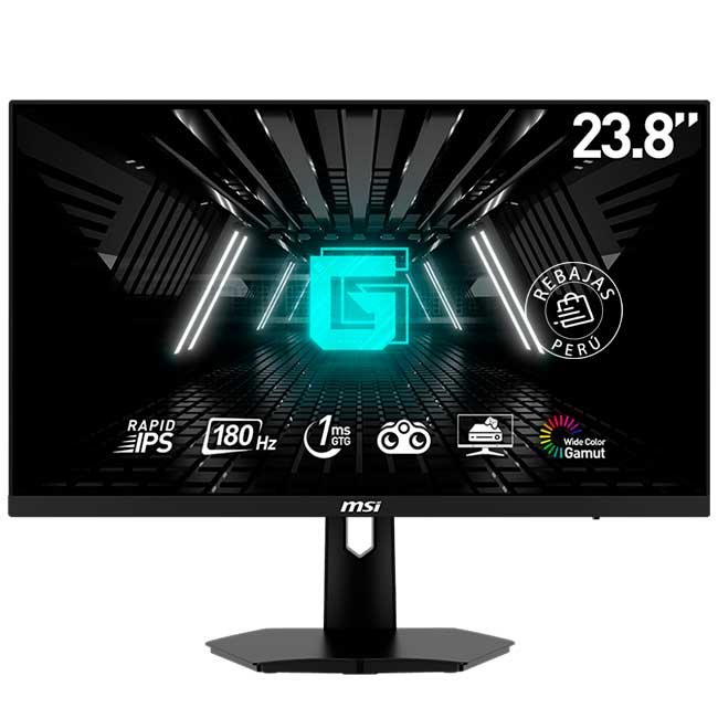 Monitor MSI G244F E2 23.8" FHD IPS 180Hz 1ms HDMI DP Adaptive Sync Gaming