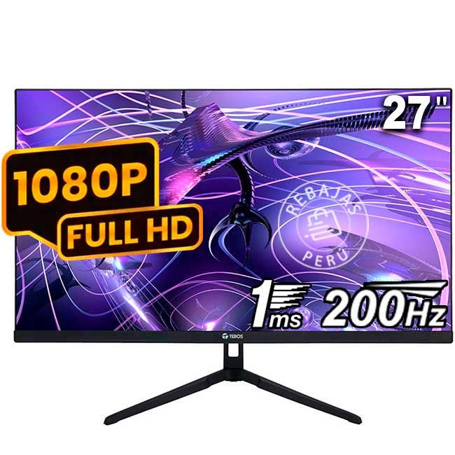 Monitor gaming TEROS TE-2786G 27" FHD IPS 200Hz 1ms FreeSync Premium