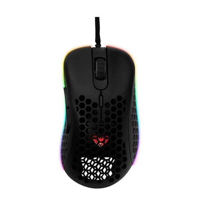Mouse Aula F810 6,400 DPI RGB – 6 Botones Programables, Cable Trenzado, Alta Precisión