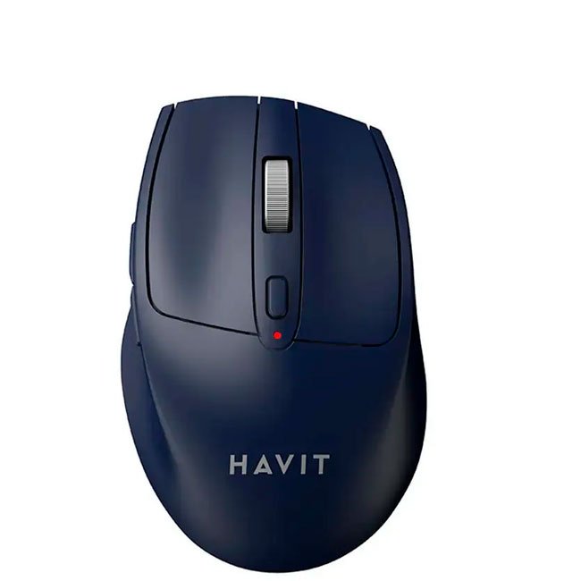 Mouse Inalámbrico Havit MS61WB Black – 2.4GHz + Bluetooth 5.0, 6 Botones, 3200 DPI