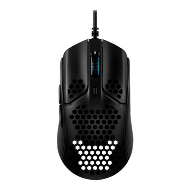 Mouse HyperX Pulsefire Haste Black 4P5P9AA ultraligero y veloz