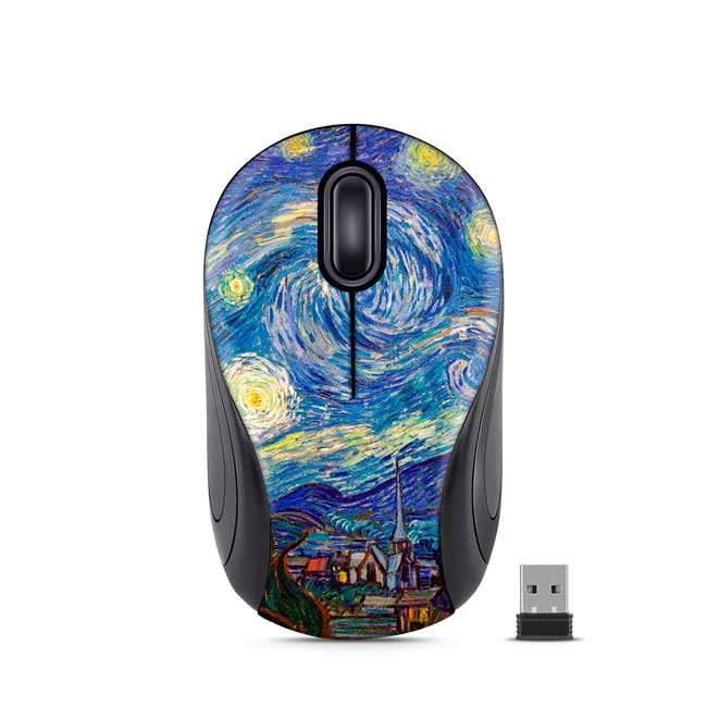 Mouse Inalámbrico Cybertel Starry M322 con 1000 DPI y Nano Receptor USB 2.4GHz