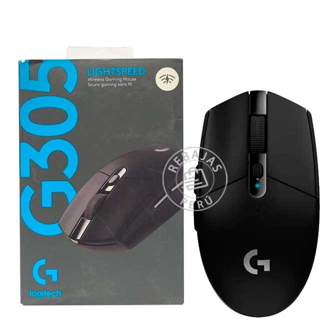 Mouse Logitech G305 LIGHTSPEED Wireless HERO 12K Black Gaming
