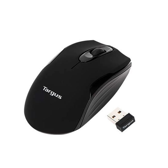 Mouse Targus W575 Inalámbrico Ergonómico 1600 DPI Negro | AMW575TT