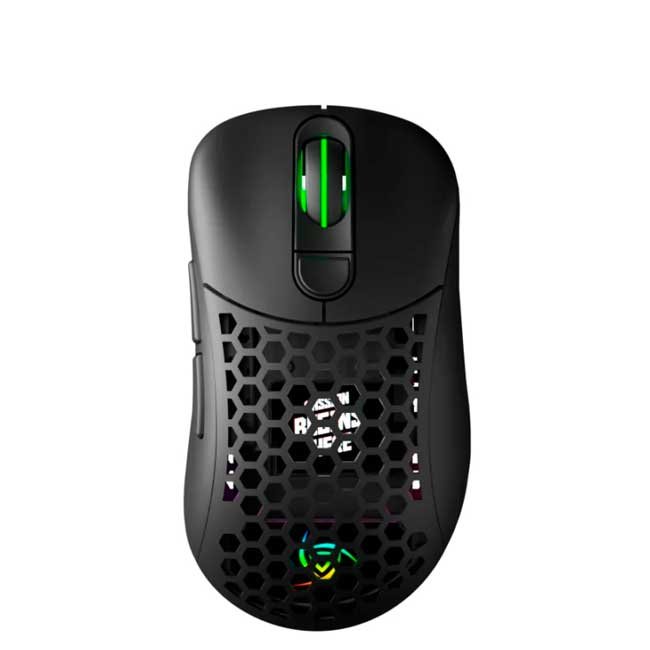 Mouse Gamer Inalámbrico VSG Aquila Fly 16,000 DPI RGB Negro Mate Ultraliviano 72g