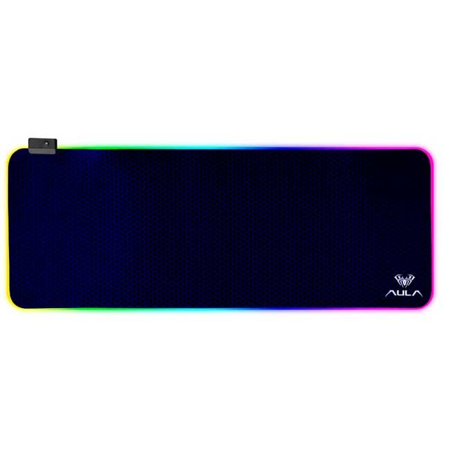 Mousepad Aula F‑X5 RGB 80×30 cm – Teclado y Mouse XL con Iluminación RGB
