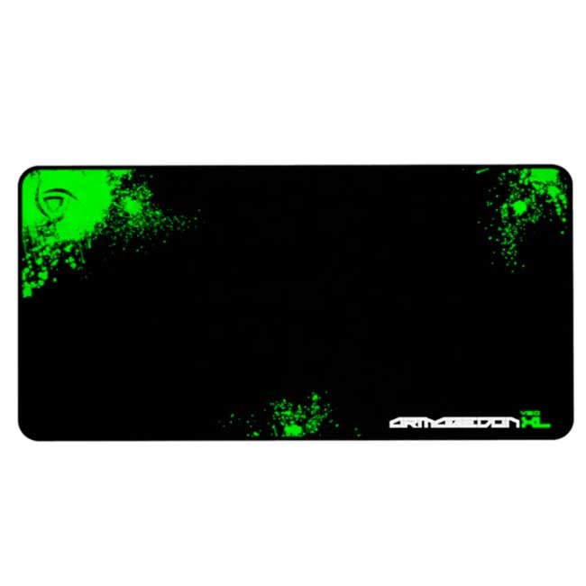 Mousepad VSG Armagedon XL 78x40 cm – Superficie de fibra, borde cosido y base de goma antideslizante
