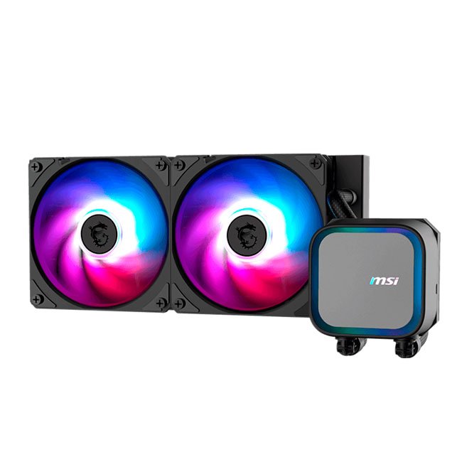 Refrigeracion líquida MSI MAG CORELIQUID A13 240 / BLACK / Cantidad de ventiladores: 2