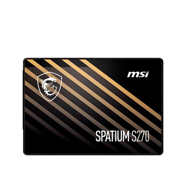 Unidad SSD MSI SPATIUM S270 240GB 2.5” SATA III 6Gb/s – 3D NAND, Rápida y Confiable