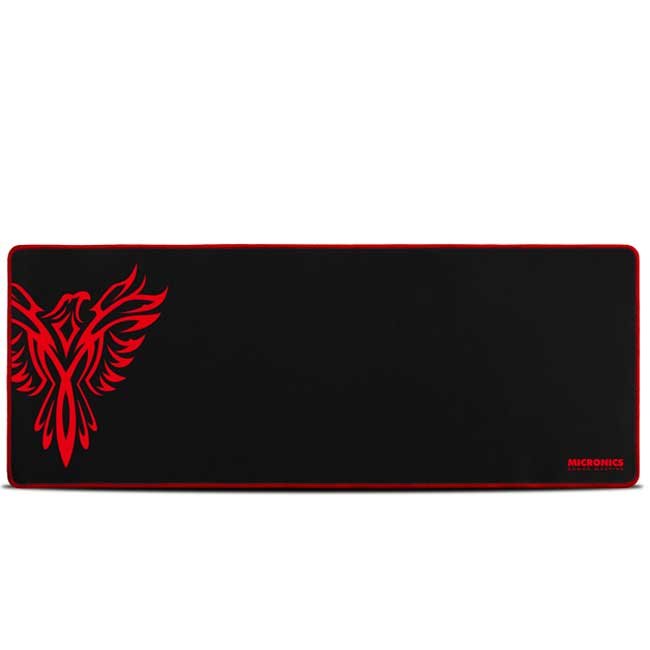 Pad Mouse Gamer Micronics X940 Black Phoenix 90x40 cm Waterproof Caucho Poliéster Antideslizante
