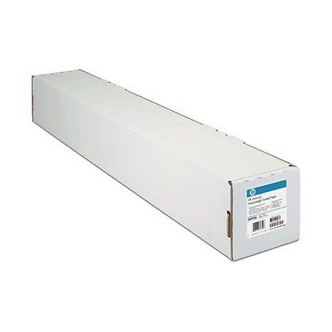 Papel HP C6019B Coated 24” x 150’ 90g/m² Blanco Mate para Plotter