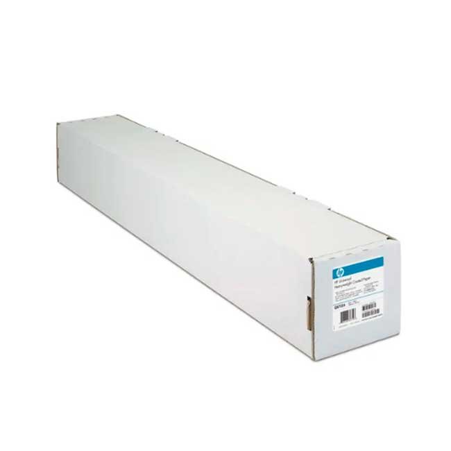 Papel HP C6567B Coated 42" x 150 ft 90g para Plotter Inyección Tinta Blanco Mate