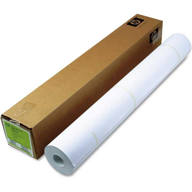 Papel HP C6980A Coated 36” x 300 ft 90g/m² para Plotter | Papel Mate de Alta Resolución