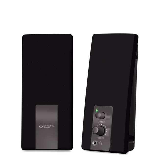 Parlante 2.0 ENKORE PARTNER ENK S305 USB con Bocinas 3” y Salida para Auriculares