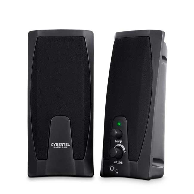 Parlante 2.0 Cybertel HAMILTON CYB S203 USB 6W con Jack 3.5mm y Bocinas de 2.5”