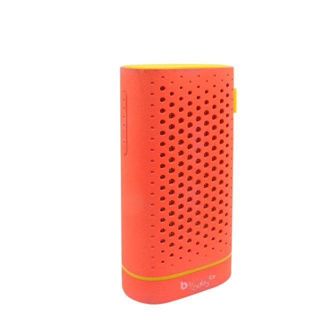 Parlante Inalámbrico LandByte BV120 Bluetooth, MicroSD, PowerBank, 4400mAh, naranja