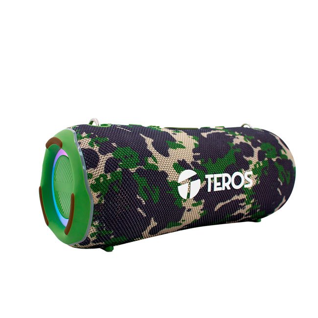 Parlante Ultra TE-6046G, color verde militar camuflado, 40 W