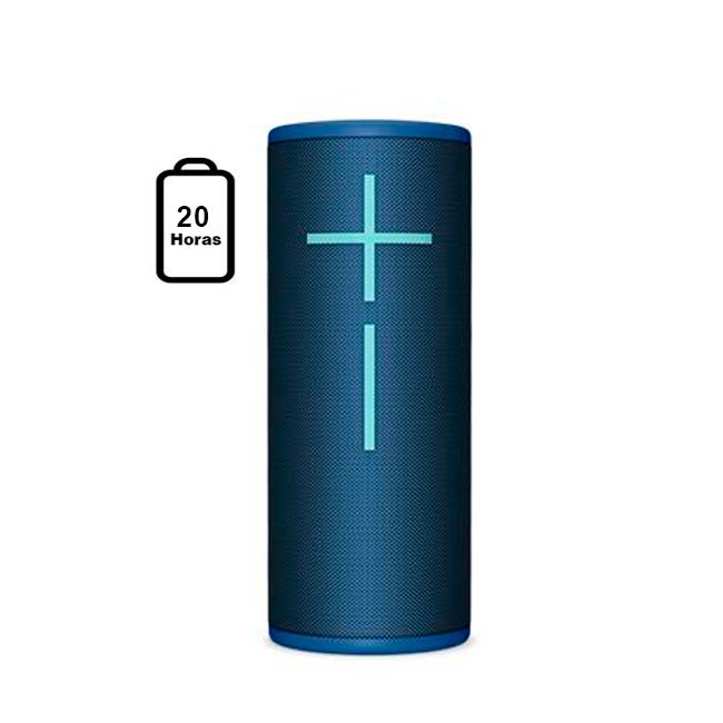Parlante Bluetooth ULTIMATE EARS |  UE Megaboom 4 Plus Cobalt Blue – Sonido 360°, 20h Batería, IP67, USB-C