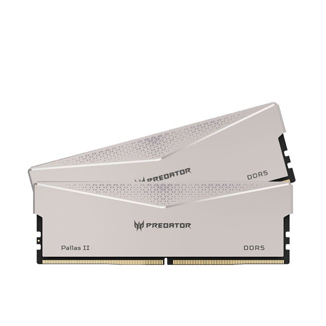 Memoria ram Predator Pallas II 32GB DDR5-6000MHz (2x16GB), CL32, 1.35V, 1Rx8, Color Plata