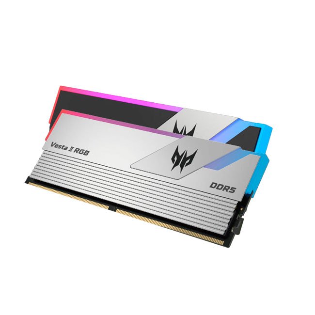 Memoria U-DIMM Predator Vesta II RGB, 32GB (2x16GB) DDR5-6000MHz, PC5-48000, CL36, 1.3V