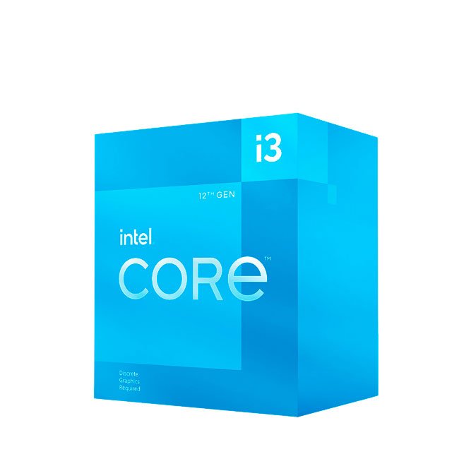 Procesador Intel Core i3-12100F, 3.30/4.30GHz, 12MB SmartCaché, LGA1700, Intel 7(10nm)