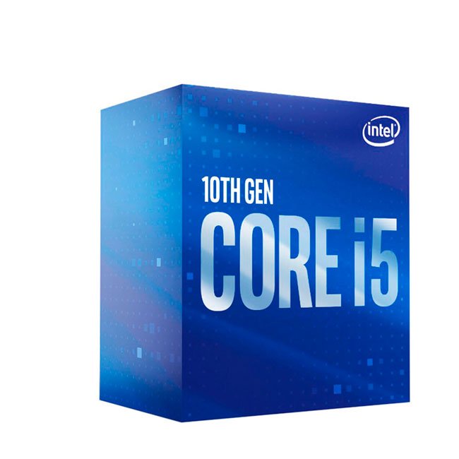 Procesador Intel Core i5-10400, 2.90 GHz, 12 MB Caché L3, LGA1200, 65W, 14 nm.