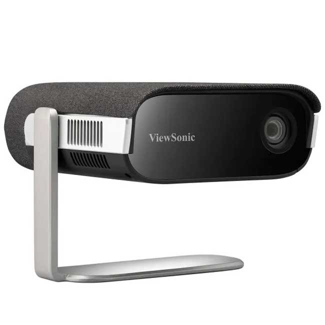 Proyector Portátil ViewSonic M1X LED 150 Lúmenes, Altavoces Harman Kardon, Batería 12,000 mAh y Conectividad HDMI/USB-C/Wi-Fi