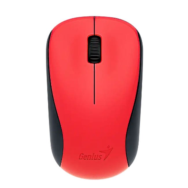mouse Inalámbrico Genius NX-7000 | Sensor BlueEye 1200 DPI, 3 Botones y Receptor USB Mini Compatible Windows y macOS