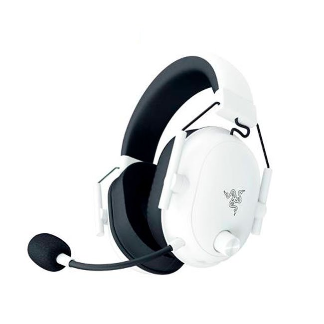 Audífono  Razer BlackShark V2 HyperSpeed Wireless con Micrófono – 70H, THX Spatial, USB-A/Bluetooth – Blanco
