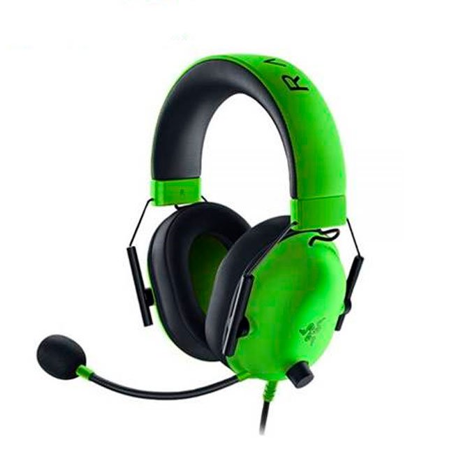 Razer BlackShark V2 X Audífono Gaming con Micrófono – Sonido 7.1, Drivers 50mm, Compatibles con PC, PS4, Xbox, verde.