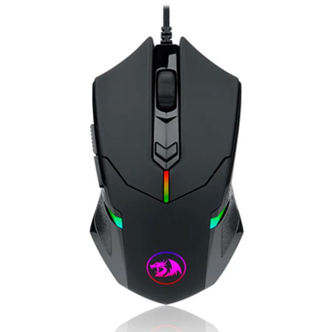 Mouse Redragon CENTROPHORUS M601-RGB – 7200 DPI, RGB, Ambidiestro