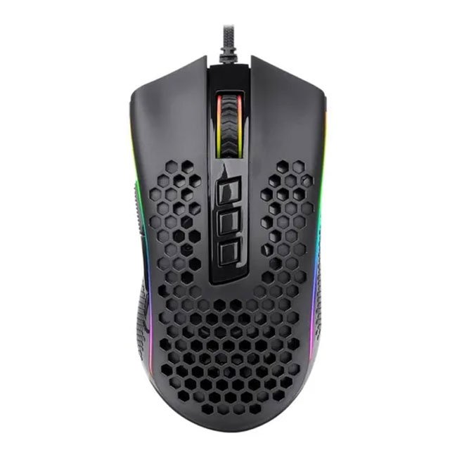 Mouse Redragon STORM ELITE M988-RGB – 32,000 DPI, RGB, 8 Botones