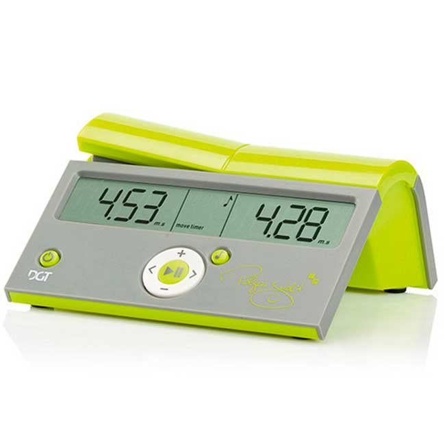 Reloj de Ajedrez Digital DGT Judith Polgar edición especial para niños y escuelas
