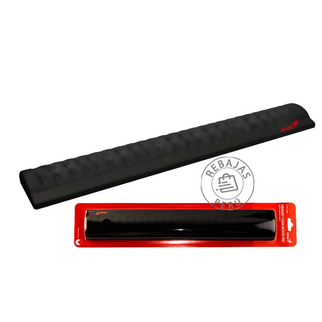 Reposamuñecas Genius G-WP 200M para Teclado Memory Foam Antideslizante