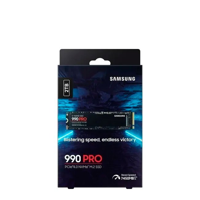 Disco SSD Samsung 990 PRO 2TB M.2 PCIe 4.0 NVMe 2.0 Alta Velocidad y Rendimiento