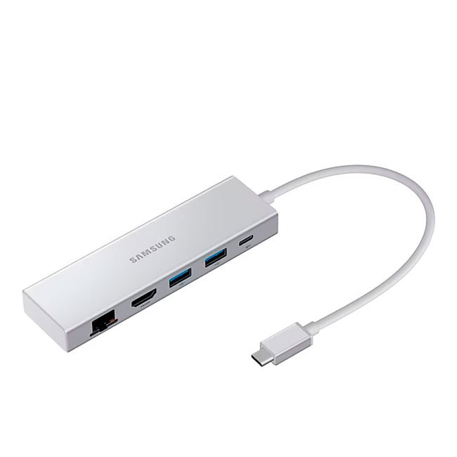  Adaptador USB-C Samsung Multiport Adapter EE-P5400USEGWW – a HDMI, USB-A, Ethernet y Carga Rápida