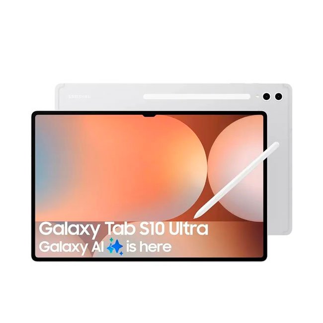 Tablet Samsung Galaxy Tab S10 Ultra + 55" QLED Q7F Vision AI Smart TV (2025) (Bundle) silver