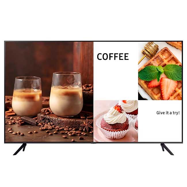 Samsung LH55BECHLGGXPE 55" 4K UHD Smart TV para negocios con Tizen, HDR10+ y Bluetooth 5.2