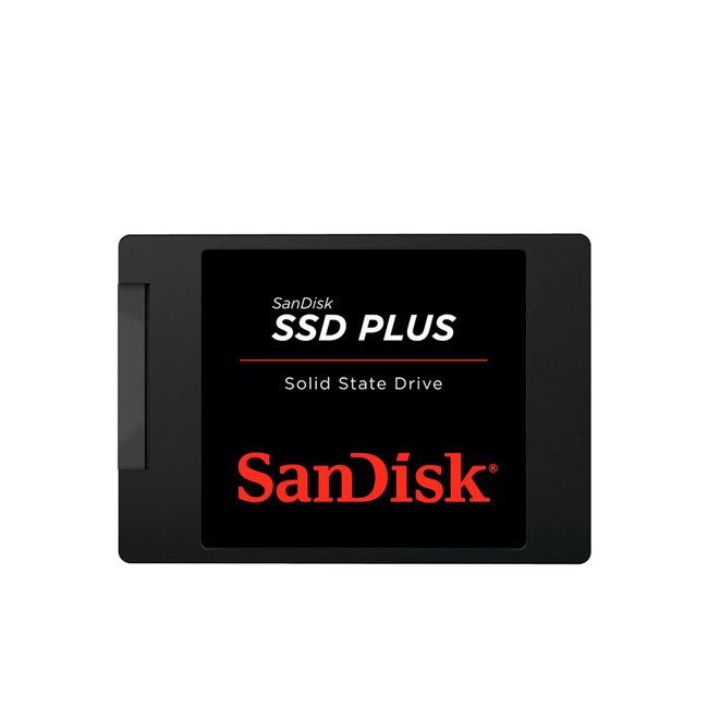Disco SSD PLUS SanDisk  480GB 2.5" SATA III | Disco Sólido Rápido y Eficiente para Laptop y PC