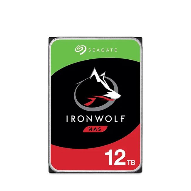 Disco Duro NAS Seagate IronWolf 12TB ST12000VN0008 | 7200 RPM, SATA III, CMR, 3.5”