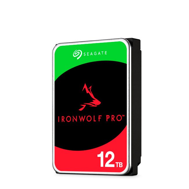 Disco duro Seagate Ironwolf PRO NAS ST12000NT001 12TB SATA 6Gb/s 7200rpm, 256MB Cache 3.5"