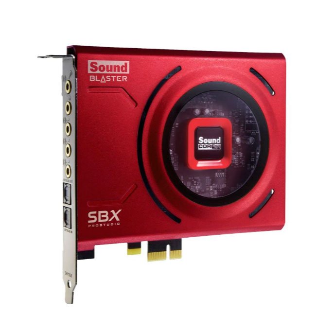 Sound Blaster Z SE  Tarjeta de Sonido PCIe 5.1 con Audio 24-bit/192kHz, SNR 116 dB, Amplificador 600Ω y Entrada Óptica