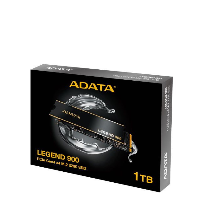 DISCO SSD ADATA LEGEND 900 1TB M.2 NVMe PCIe Gen4x4 7400MB/s con Disipador de Aluminio