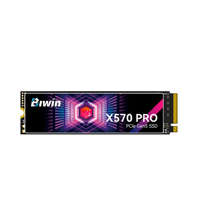 Unidad SSD M.2 Biwin Black Opal X570 Pro 2TB PCIe Gen 5.0 NVMe 2.0 - Lectura 14,000MB/s