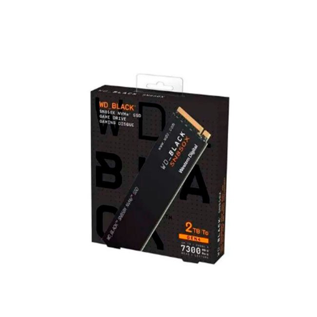 Disco SSD Western Digital Black SN850X 2TB M.2 NVMe PCIe Gen 4.0 x4 7300MB/s