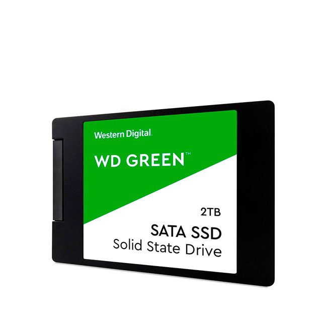 Disco SSD Western Digital Green 2TB 2.5" SATA III – Velocidad 545MB/s, Bajo Consumo y Gran Capacidad