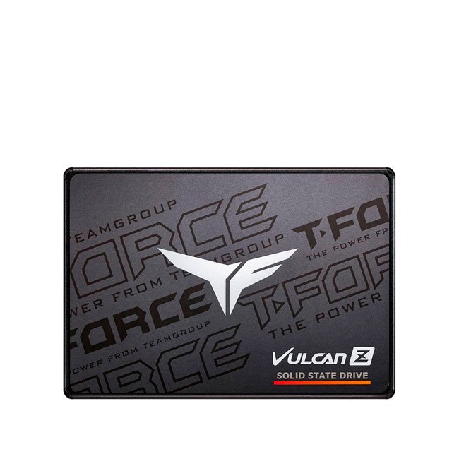 SSD TEAMGROUP T-FORCE VULCAN Z 256GB 2.5" SATA III | Hasta 520 MB/s | Negro