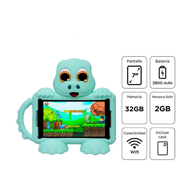 Tablet Advance Intro TR6959, 7" IPS 1024x600, Android 12 Go, 32GB, 2GB RAM, Wi-Fi, Menta