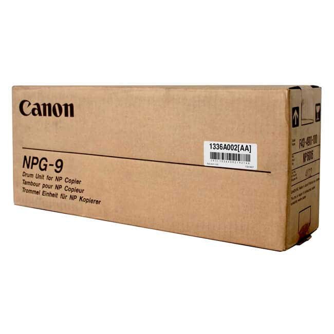 Tambor Canon NPG-9 Original Negro para Impresoras Canon C160, C200D, NP6016, NP6521 – 40,000 Páginas
