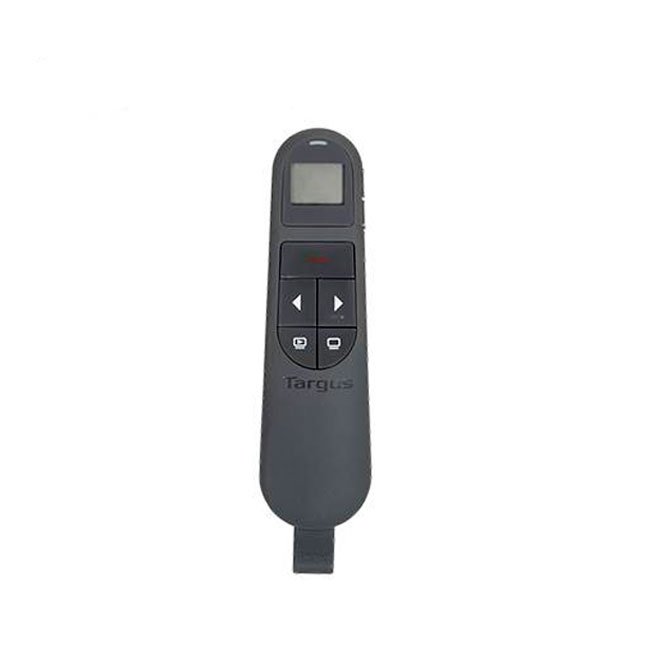 Presentador Targus Inalámbrico Bluetooth con Puntero Láser y Temporizador – Antimicrobial, 20m, AMP06804AMGL